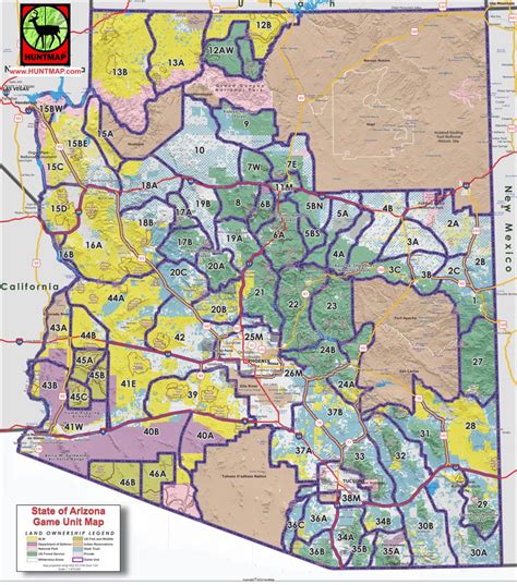 arizona elk units map.